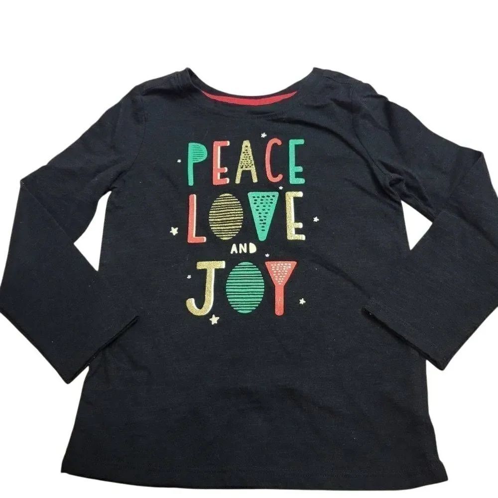 Cat & Jack Christmas shirt 4T